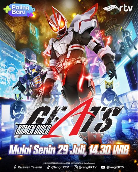 Siap Siap Kamen Rider Geats Tayang Di Rtv Akhir Juli Kaori