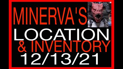 12 14 21 MINERVA S LOCATION INVENTORY FALLOUT 76 HELLFIRE PROTOTYPE