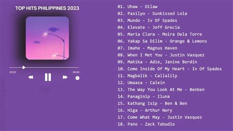 Top Songs 2024 Philippines Songs - Kaile Marilee