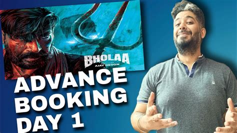 Bholaa Advance Booking Report Day 1 Ajay Devgn Movie Hit Or Not