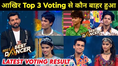 Latest Voting Shocking Result India Best Dancer Season Today Episode