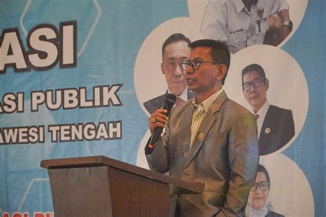 Sosialisasi Keterbukaan Informasi Publik Ketua Ki Sulteng Lurah