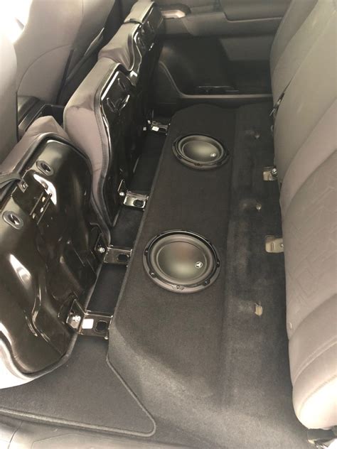 Under Seat Sub Box Build Tacoma World