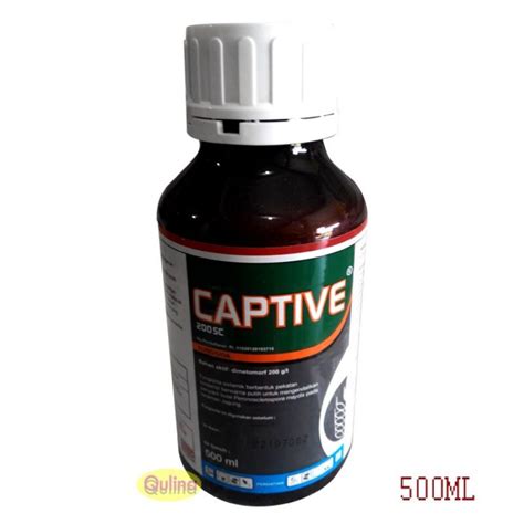 Jual Fungisida Captive 200 SC 500 Ml Fungisida Pencegah Bulai Pada