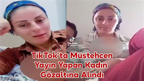 Tiktok Ta Müstehcen Yayın Yapan Kadın Gözaltına Alındı Kgrt Haber Karaman Haber Son Dakika