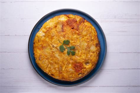 Omelette De Pommes De Terre Espagnole Au Chorizo Recette