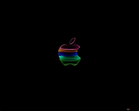 Iphone Apple Logo Black 8K wallpaper download