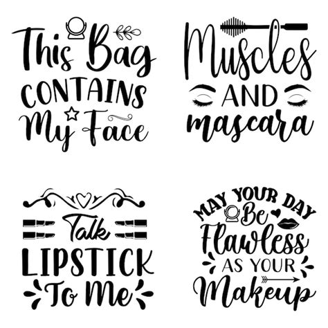 Makeup Bag Sayings Svg Saubhaya Makeup