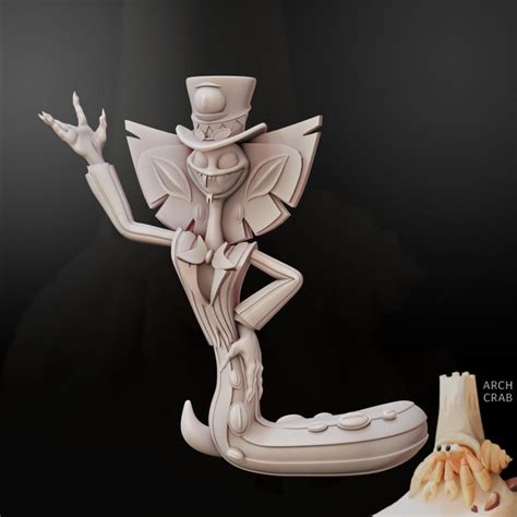 3D Printable Sir Pentious - fanart by Arch Crab