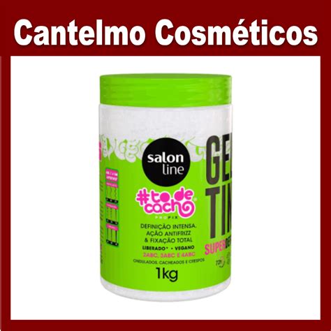 Gelatina Salon Line todecacho Super Definição 1Kg Shopee Brasil