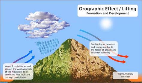 Cyclonic Precipitation Diagram