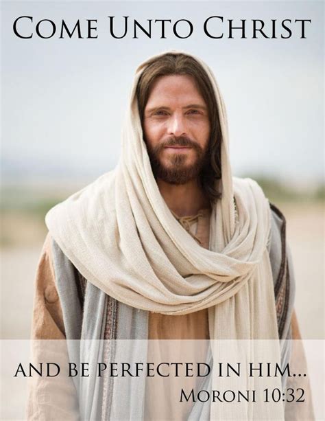 Come Unto Christ And Be Perfected In Him And Deny Yourselves Of All