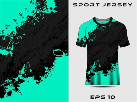 Premium Vector Tshirt Sports Grunge Design For Football Jersey Racing