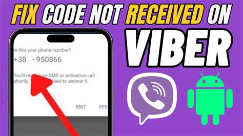 How To Fix Viber Code Not Received Problem Viber Otp Not Coming