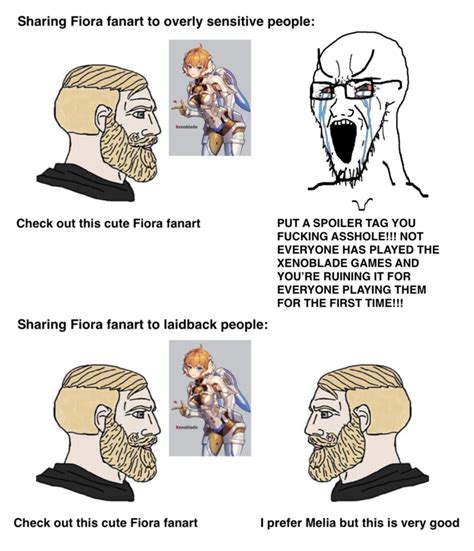 Sharing Fiora Fanart Soyjaks Vs Chads Know Your Meme