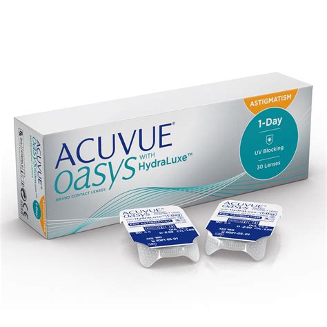 Acuvue Oasys 1 Day For Astigmatism Contact Lenses By Jandj Vision — The Optical Co