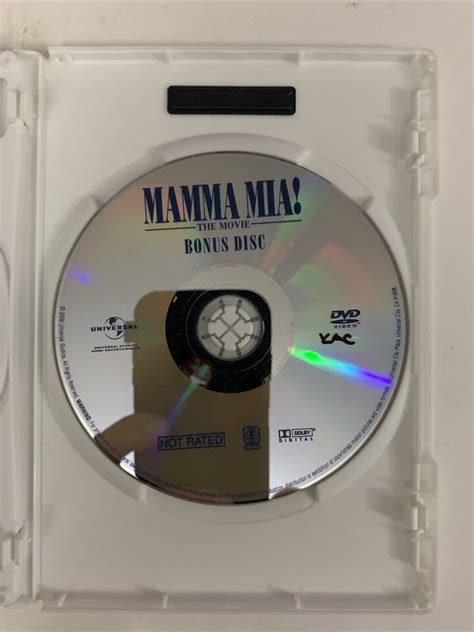 Mamma Mia Dvd Disc Set Special Edition Ebay