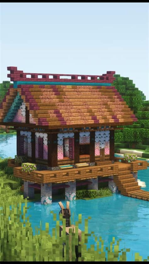 Minecraft Fishing house | Minecraft houses, Minecraft architecture ...