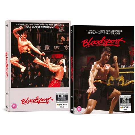 Bloodsport Limited Collectors Edition K Ultra Hd Mediabook Artwork A