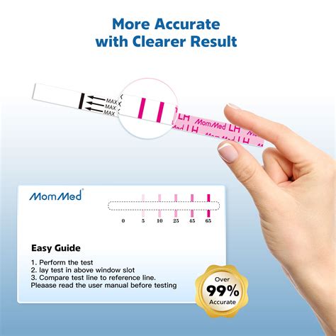 Mommed Ovulation And Pregnancy Test Strips Combo Kit 40 15