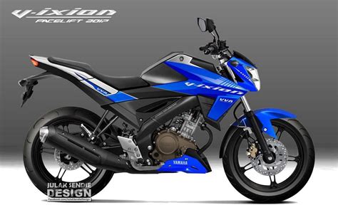 Render Yamaha All New Vixion Vva Warna Biru Pertamax Blog