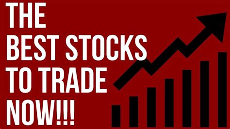 The BEST Stocks To Trade Now Stock Market Watchlist YouTube