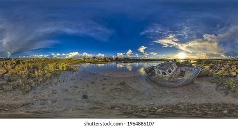 360 Panorama Seaside Beach Sky Stock Photo 1964885107 Shutterstock