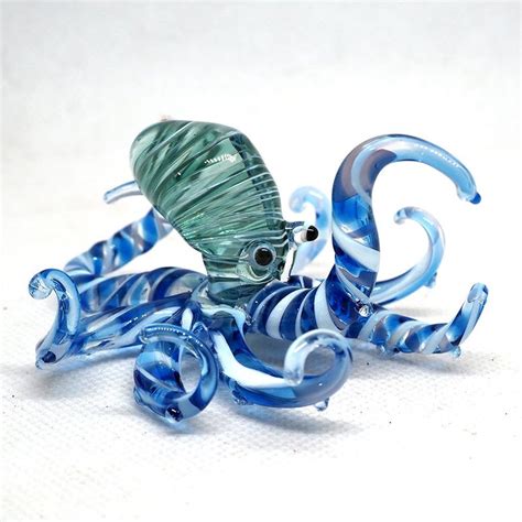 Blown Glass Octopus Etsy