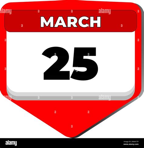 Twenty fifth day march Stock Vector Images - Alamy