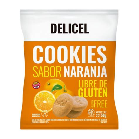 Campos Verdes Cookies Naranja G Delicel