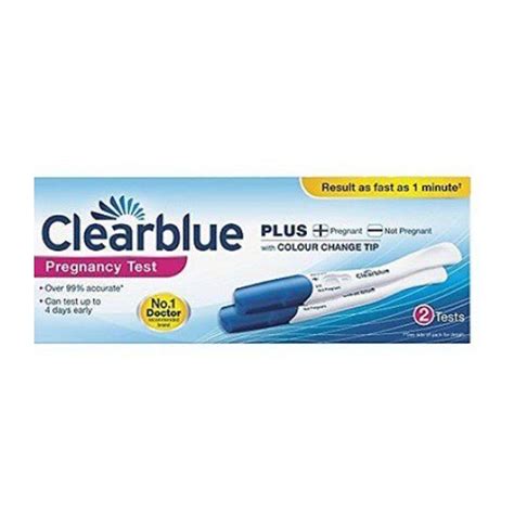 Clearblue Plus Pregnancy Test 2pk Healthwise