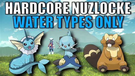 Pokemon Legends Arceus Hardcore Nuzlocke Water Types Only Part