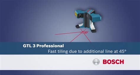 GTL 3 Tile Laser Bosch Professional