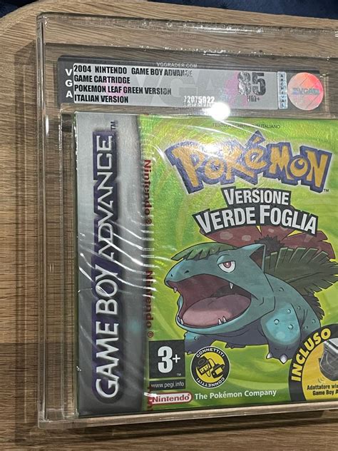 Nintendo Gameboy Advance Pokemon Leaf Green Vga New Catawiki