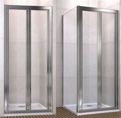 Aica Bi Fold Pivot Shower Door Enclosure Glass Screen Cubicle Ebay