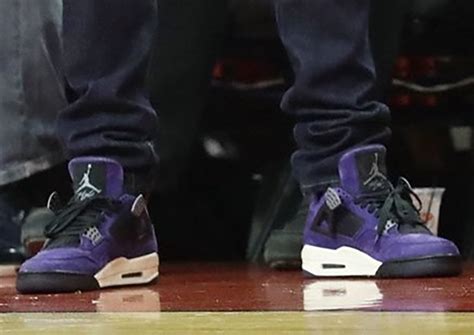 Travis Scott Air Jordan 4 Purple | SneakerFiles