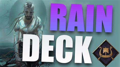 Gwent Skellige Rain Is My New Secret Meta Deck Patch Youtube