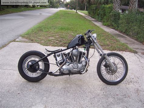 BOBS CHOP SHOP 1973 HARLEY IRONHEAD SPORTSTER CHOPPER BOBBER PROJECT