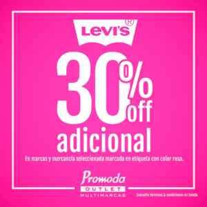 En Promoda 30 De Descuento Adicional En Marca Levis