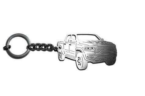 Keychain Dodge Ram V TRX 2021 Type 3D