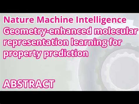 Geometry Enhanced Molecular Representation Learning For Property