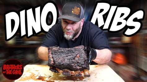 Smoked Dino Ribs Beef Short Ribs Youtube