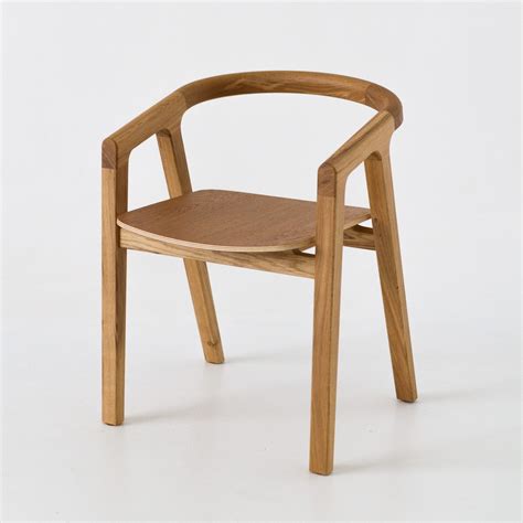 Oak Wood Minimalist Chair By Oato Artofit