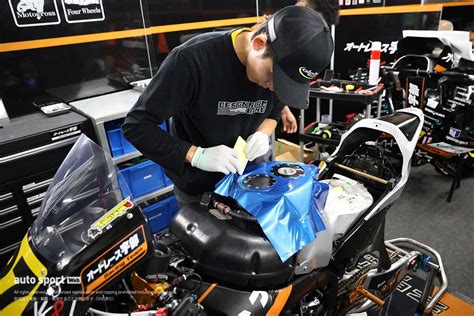 チーム・スズキ・エクスターのカラーリングでを纏うautorace Ube Racing Teamのスズキgsx R1000r／2023全日本