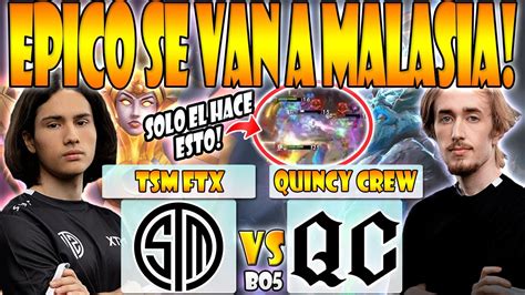 Tsm Ftx Vs Quincy Crew Bo Game Gran Final Timado Vs Ccnc Esl One