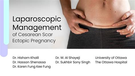 Laparoscopic Management Of Cesarean Scar Ectopic Pregnancy Youtube