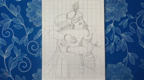 Shri Krishna Ji And Sudama Ji Outline Drawing YouTube