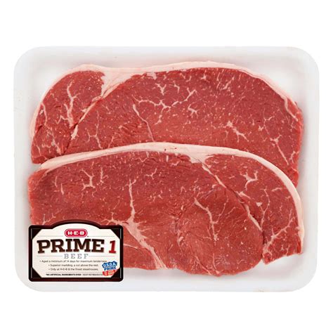 H E B Prime Beef Top Sirloin Steak Value Pack Usda Prime Shop Beef