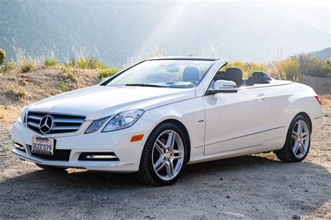 No Reserve 41k Mile 2012 Mercedes Benz E350 Cabriolet For Sale On Bat Auctions Sold For