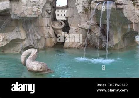 K Rome May Piazza Navona Fountain Of The Four Rivers